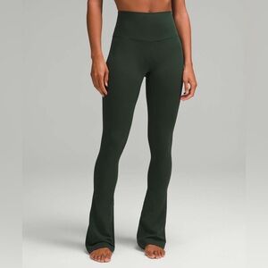 NWT Lululemon Align High-Rise‎ Mini-Flare Pant *Regular Legacy Green Size 14